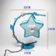 22*24*10CM Romantic And Warm Place Gifts Creative Hollow Out, Wrought Iron Rural Bedroom Lamp Led Light