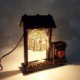 23*20.5CM Valentine'S Day Creative Furnishing Articles Gifts Brush Pot Vintage Boutique Handicraft Desk Lamp Led Light