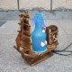 Valentine'S Day Creative Furnishing Articles Gifts Vintage Boutique Handicraft Bottle Marine Style Desk Lamp Led Light