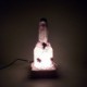 10*10*26CM Valentine'S Day Creative Furnishing Articles Gifts Vintage Handicraft Lace Bottle Desk Lamp Led Light