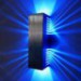 2W Modern Led Wall Light with Scattering Light Design 2 Cubic Shades