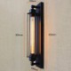 40W 110v-240V Europe Retro Clothing Store Restaurant Scene Decorative Arts Wall Sconce