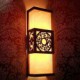 Archaize Corridor Corridor Classical Sheepskin Wall Lamp LED Light