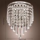 Semi Circular Wall light in Crystal Feature