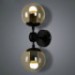 Wall Sconces / Glass ball 2 Lights/Outdoor / Indoor Wall Lightsl Rustic/Lodge Metal