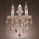 Elegant Crystal Wall Light with 2 Lights