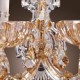 Elegant Crystal Wall Light with 2 Lights