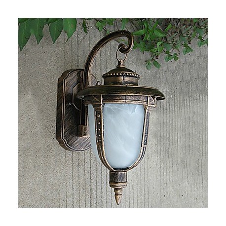 Outdoor Wall Lights , Traditional/Classic E26/E27 Metal