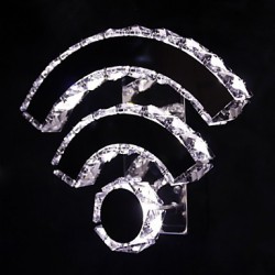 WIFI Crystal Led/Wall Sconces Crystal/LED Modern/Contemporary/Bed/Living/Hotel/Metal