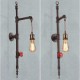 The Pipe Wall Of Rural Creative Retro Rocket Wall Lamp