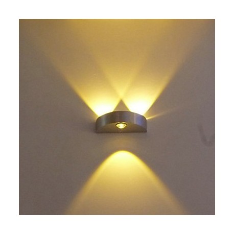 Half Month Wall Lamp Creative Bar Model Wall Sconces LED / Bulb Included Modern/Contemporary Metal 85-265V 3W