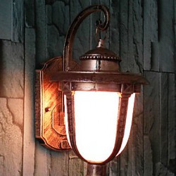 Outdoor Wall Lights , Traditional/Classic E26/E27 Metal