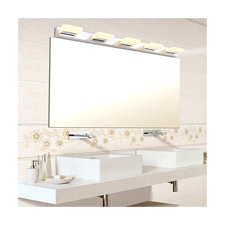 LED Mirror Lamp Stainless Steel And Acrylic 100~240V