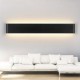 24W Modern LED Wall Sconces Light Indoor Black / White 72cm