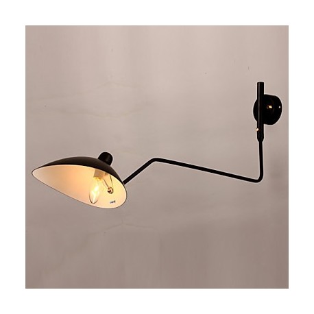 Loft Amercian Countryside Freely Wall Lights Vintage Bedside Long Mechanical Work Study Lamp For Indoor