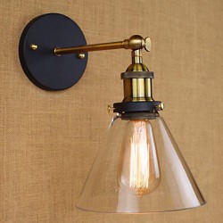 Industrial Bell Type American Country Decorative Wall Sconce