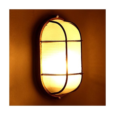 E27 28*16CM 5-10㎡ Creative Personality Is Restoring Ancient Ways Glass Wall LampLed Lights