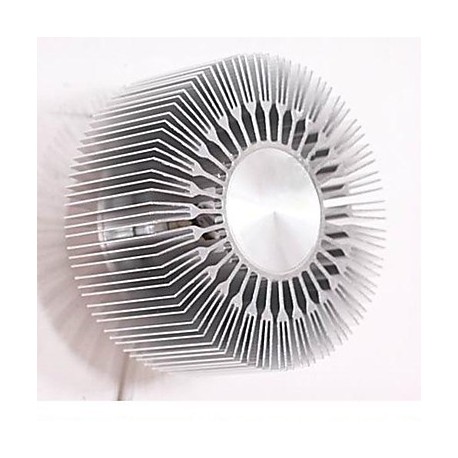 5W Embed LED Round Sunflower Type Aluminum Projection Wall Lamp (AC220V)