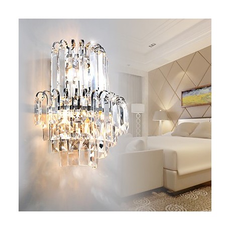 Wall Sconces Crystal Modern/Contemporary Glass