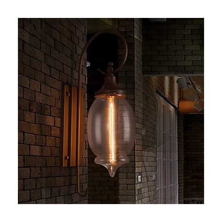 Wall Lights for Home Wall Light- Minimalist Interior Hallway Wrought Iron Lamp Bedroom Bedside Lamps for Living