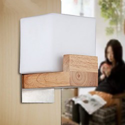 Wall Sconces Mini Style / Bulb Included Traditional/Classic Wood/Bamboo