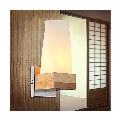 Wall Sconces Mini Style / Bulb Included Traditional/Classic Wood/Bamboo