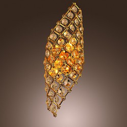 Artistic Crystal Wall Light with 2Lights