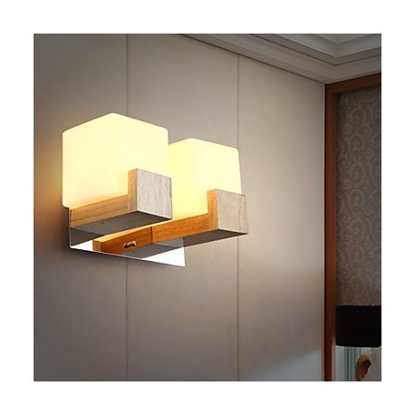 Wall Sconces LED / Mini Style Modern/Contemporary Wood/Bamboo