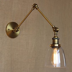 Retro Vintage Exclusive Hotel Lobby Bedroom Bedside RACK Antique Bronze Decorative Wall Sconce