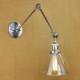 Silver Mediterranean Village complex decorative wall sconce