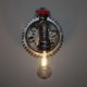 Creative Iron Bar Restaurant Bar Aisle Wall Lamp Wall Lamp Loft Industrial Gear Personality To Do The Old Water Pipes