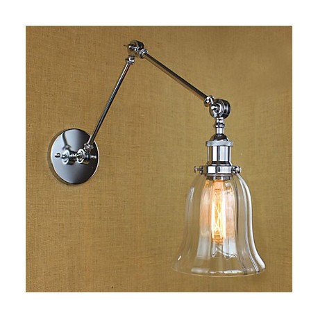 Wall Sconces / Bathroom Lighting / Outdoor Wall Lights / Reading Wall Lights Bulb Included Modern/Contemporary Glass