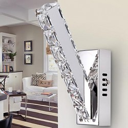 Crystal Wall Sconces , Modern/Contemporary LED Integrated Metal