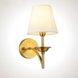 Classic Bedroom Wall Lamps, Simple Metal Living Room Wall Sconce Bar Cafe Hallway Balcony Wall Lamp