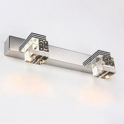 Wall Sconces / Bathroom Lighting / Wall Washers Crystal / LED / Mini Style Modern/Contemporary Metal