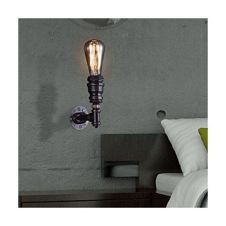 Retro Metal Bedsides Wall Sconce Village Pastoral Living Room Wall Lights Dining Room Wall Lamp