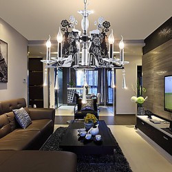 Chandeliers Modern/Contemporary Living Room/Bedroom/Dining Room/Study Room/Office Metal