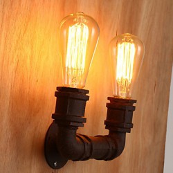 E27 220V 23-13CM 15-20㎡ Creative Double Creative Bar Conduit Wall Lamp Light LED