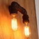 E27 220V 23-13CM 15-20㎡ Creative Double Creative Bar Conduit Wall Lamp Light LED