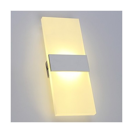 Modern Style Simplicity Acryl LED Wall Sconce,Living Room Hallway Cafe Bedroom Kids Room Bedside Lamp
