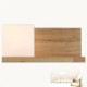 Oak Wall Lamp, One Light, Oak and Glass, 220~240V (JY945L)