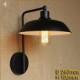 Contemporary And Contracted Warehouse Balcony Porch Corridor Wall Lamp, Wrought Iron Decoration