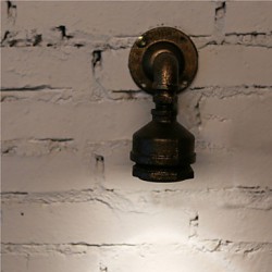 Loft Iron Water Pipe Lamp LED Wall Sconce Industrial Vintage Wall Light Fixtures For Home Indoor Lighting-FJ-DB2-048A0