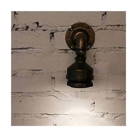 Loft Iron Water Pipe Lamp LED Wall Sconce Industrial Vintage Wall Light Fixtures For Home Indoor Lighting-FJ-DB2-048A0