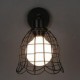E27 220V 15*18CM 5-10㎡ Single Head Industrial Wind Wall Lamp Contracted Europe Type Wall Lamp, Wrought Iron Light LED