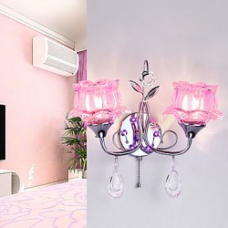 34*30CM Creative Contemporary And Contracted Creative Crystal Wall Lamp Led Lights