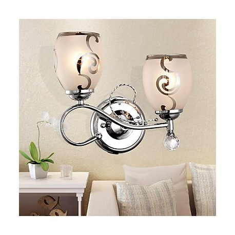 Wall Sconces Crystal Modern/Contemporary Metal