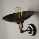 E27 220V 25*20CM 5-8㎡ Ccreative Staircase Restoring Ancient Ways Single Head Black Dress Wrought Iron Wall Lamp