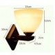 E27 15*12CM 10-15㎡Wall Lamp Glass Warm Modern Wall Lamp Of The Head Of A Bed Led Lights