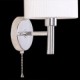 Stylish 40W Metal and Fabric Wall Light with 1 Light in White Cylinder Feature